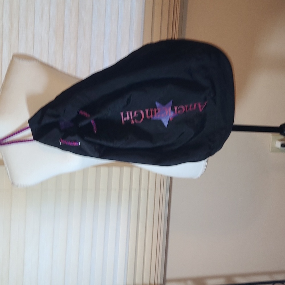 AMERICAN GIRL DRAWSTRING BUCKET BAG BACKPACK 15" X 16"
